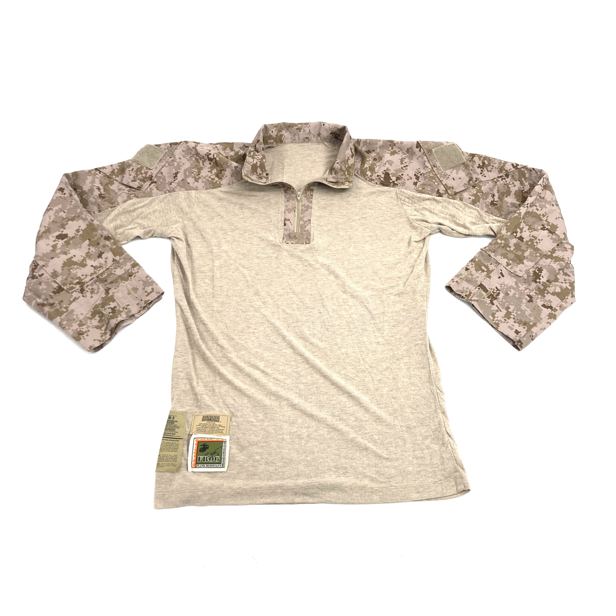 USMC FROG Combat Shirt, Desert MARPAT - Venture Surplus