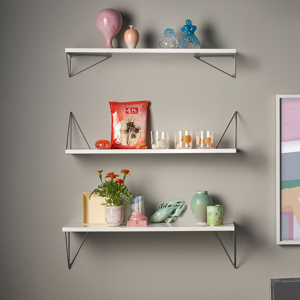 Maze Pythagoras Shelf, White | Vepsäläinen