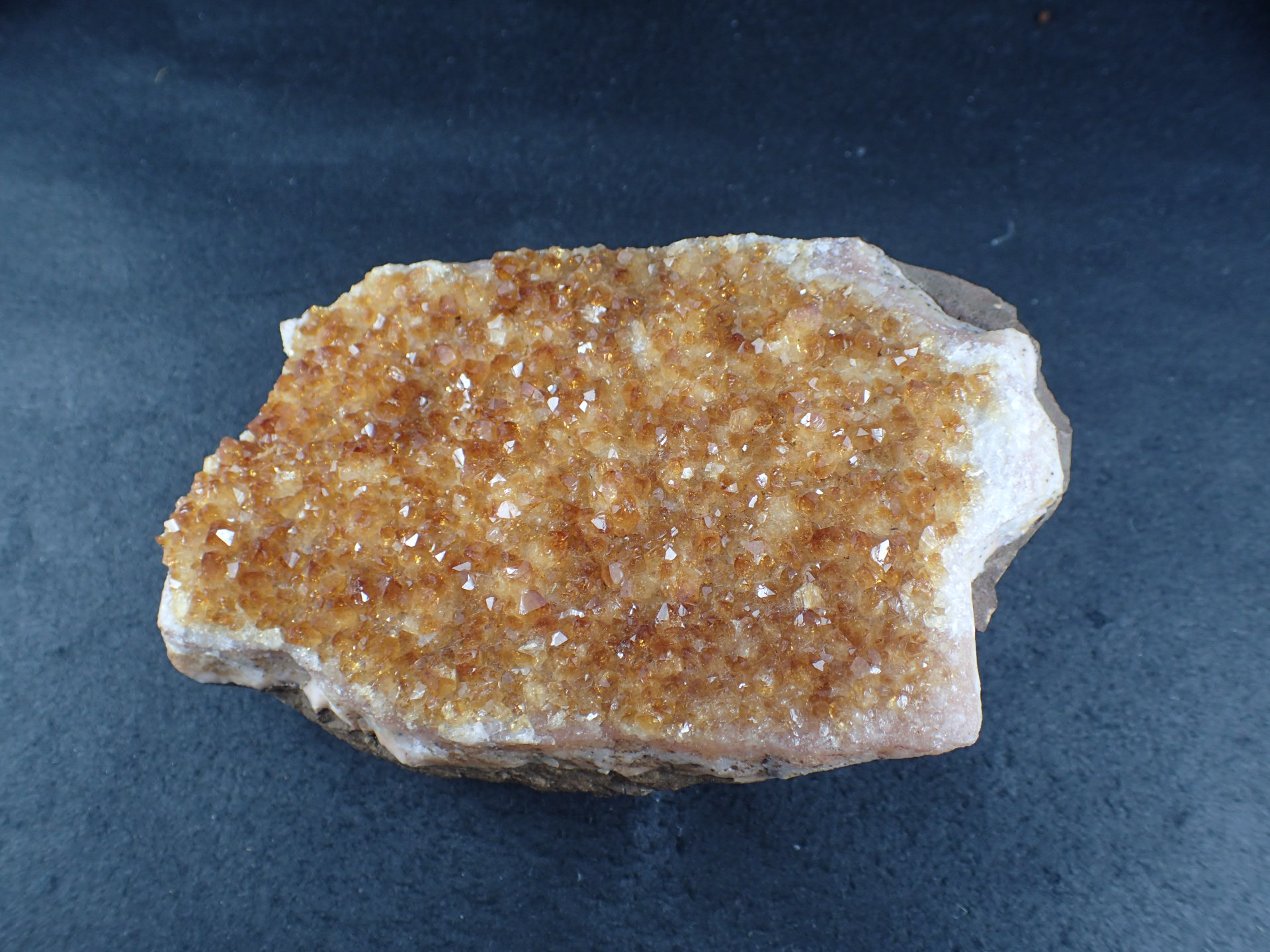 最高品質天然シトリンクラスター ブラジル、リオグランデ・ド・スル州