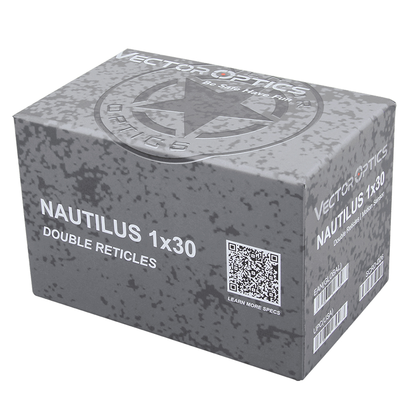Nautilus 1×30 Red Dot Scope Double Reticle ｜ Vector Optics 日本