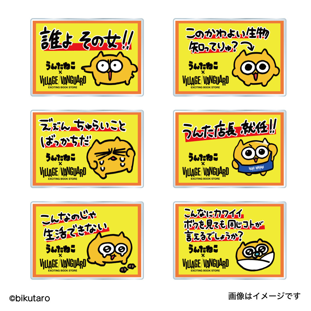 うんたねこ】ナゾの生き物～うんたねこ～ヴィレッジヴァンガードに登場