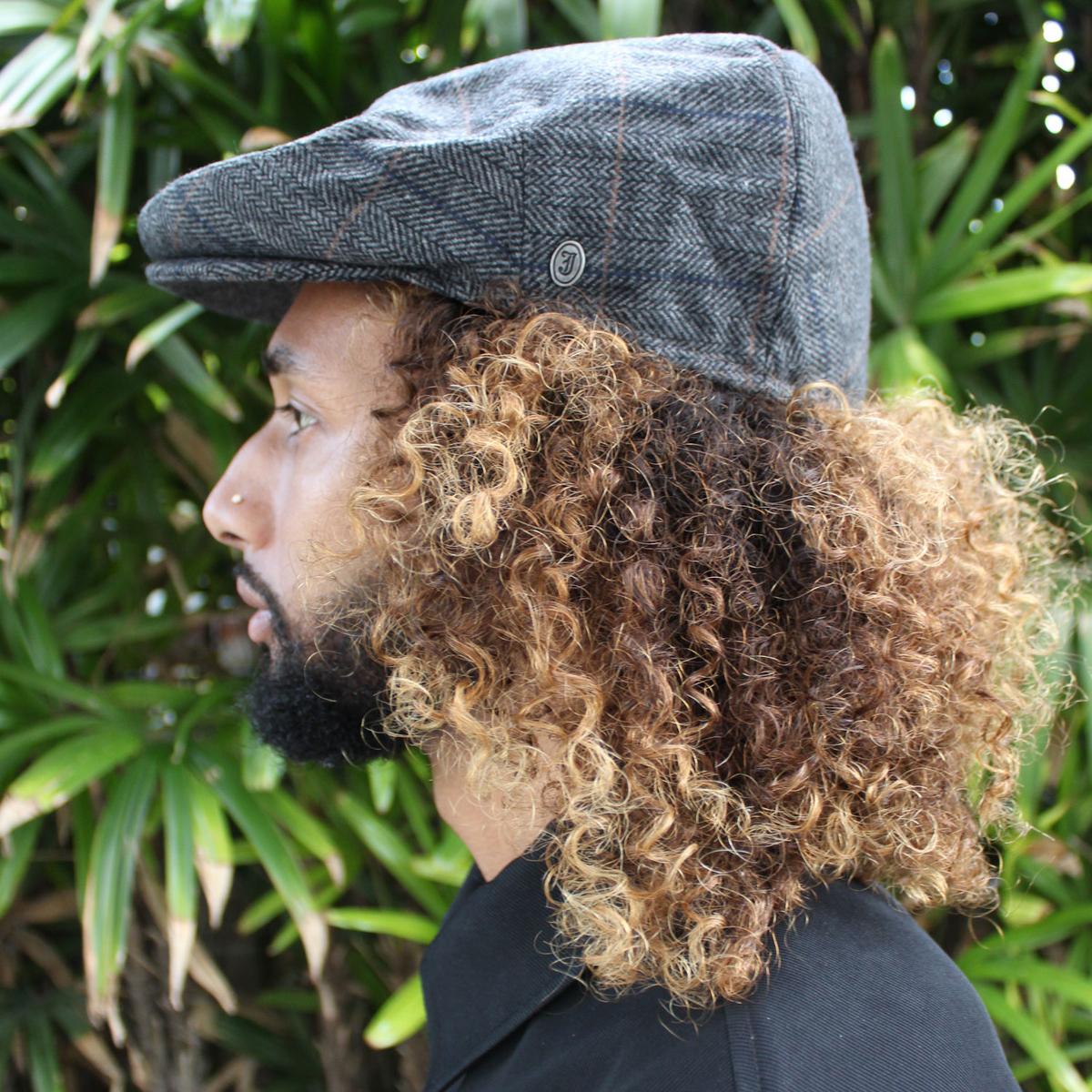 Holborn Herringbone Plaid Wool Blend Ivy Cap – Village Hat Shop