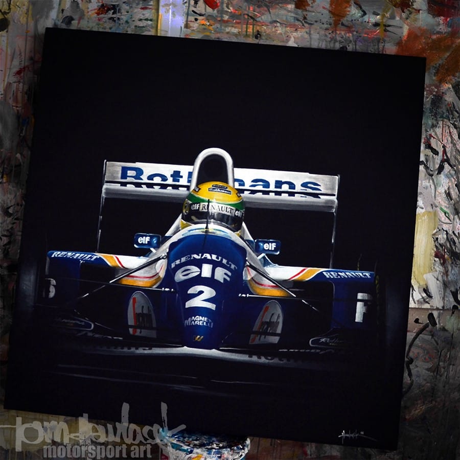 Ayrton Senna - Williams FW16 - Vintage Speedworks