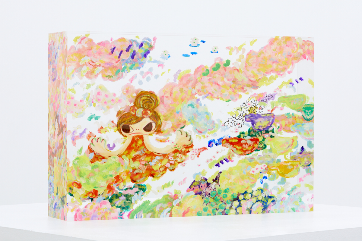 ロッカクアヤコ アクリルに閉じ込めた二面性