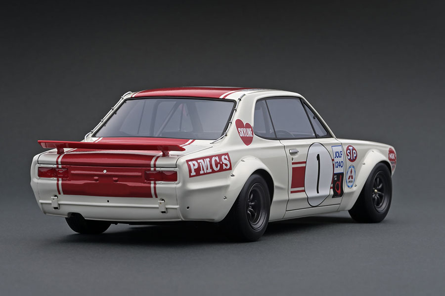 イグニッションモデル 日産 スカイライン 2000GT-R KPGC10 ＃1 1971年