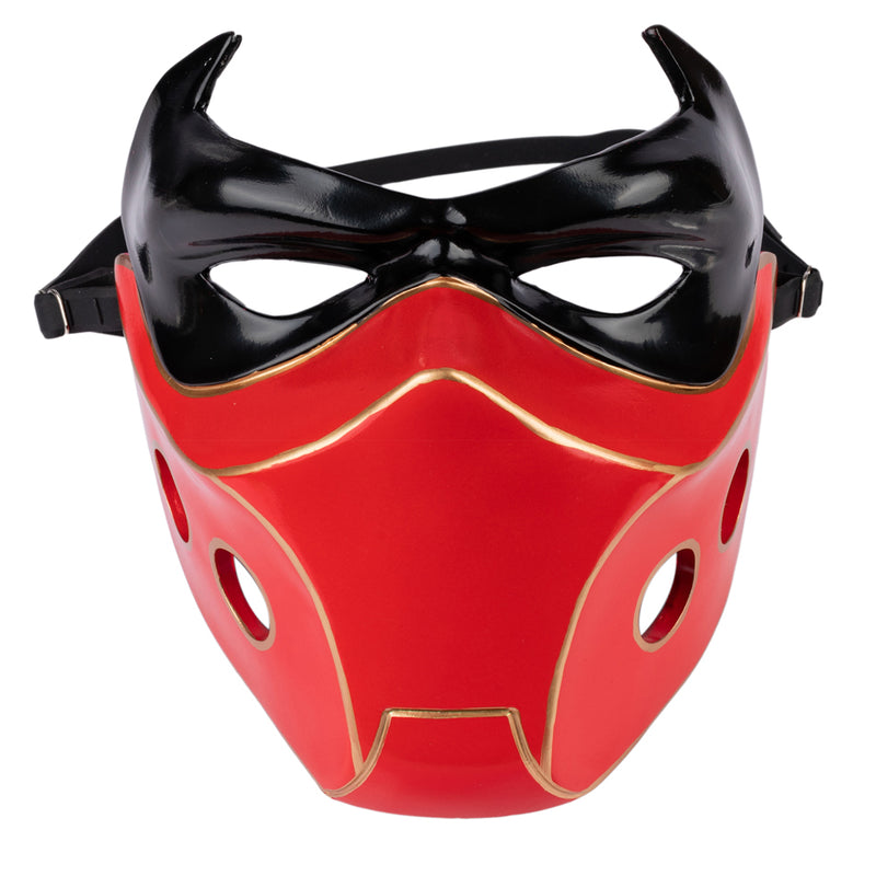 Red Hood Mask - Titan 3 Batman Replica Prop - Adult Halloween Xmas Gif