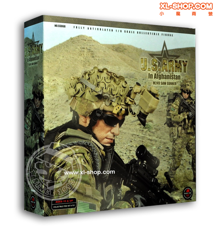 Soldier Story - SS068 - U.S. Army In Afghanistan - M249 Gunner