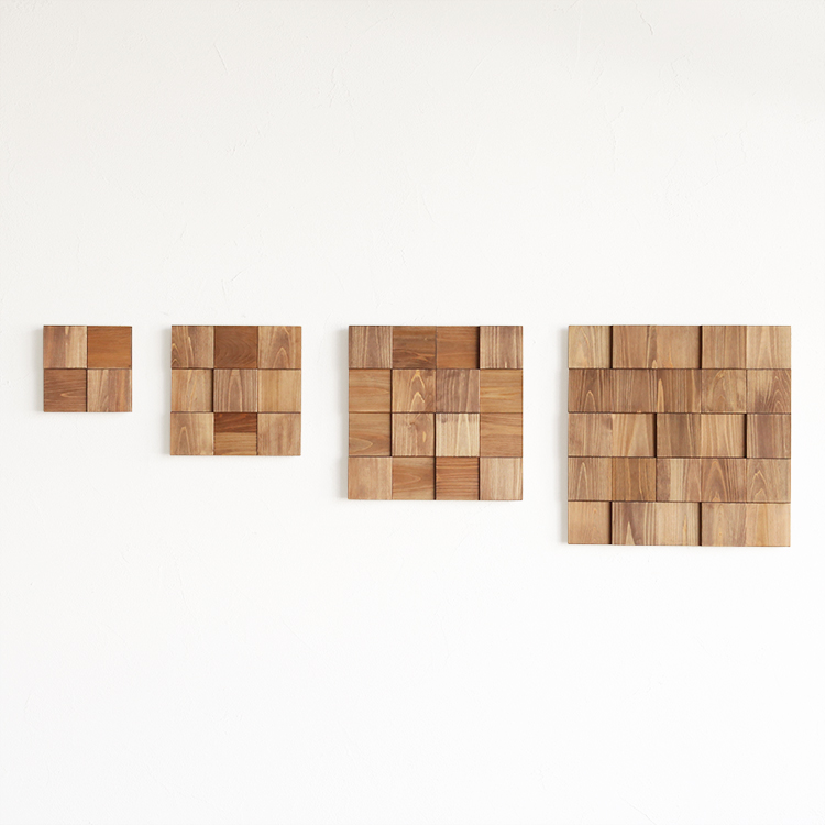 在庫限り】 モザイクパネル clock sign｜家具と木製時計・木製雑貨の