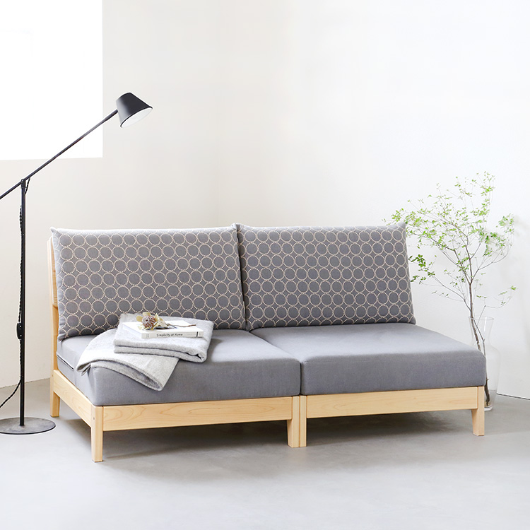 ソファ S2.7 armless mina perhonen｜家具とソファの専門店キシル