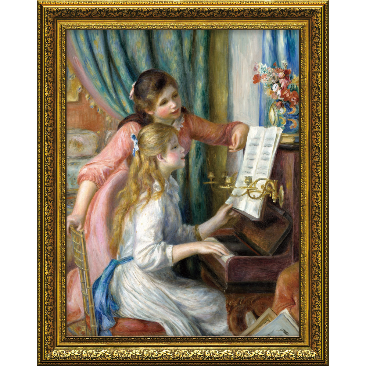ルノワール「ピアノを弾く少女」 | ユーパワー オンラインショップ