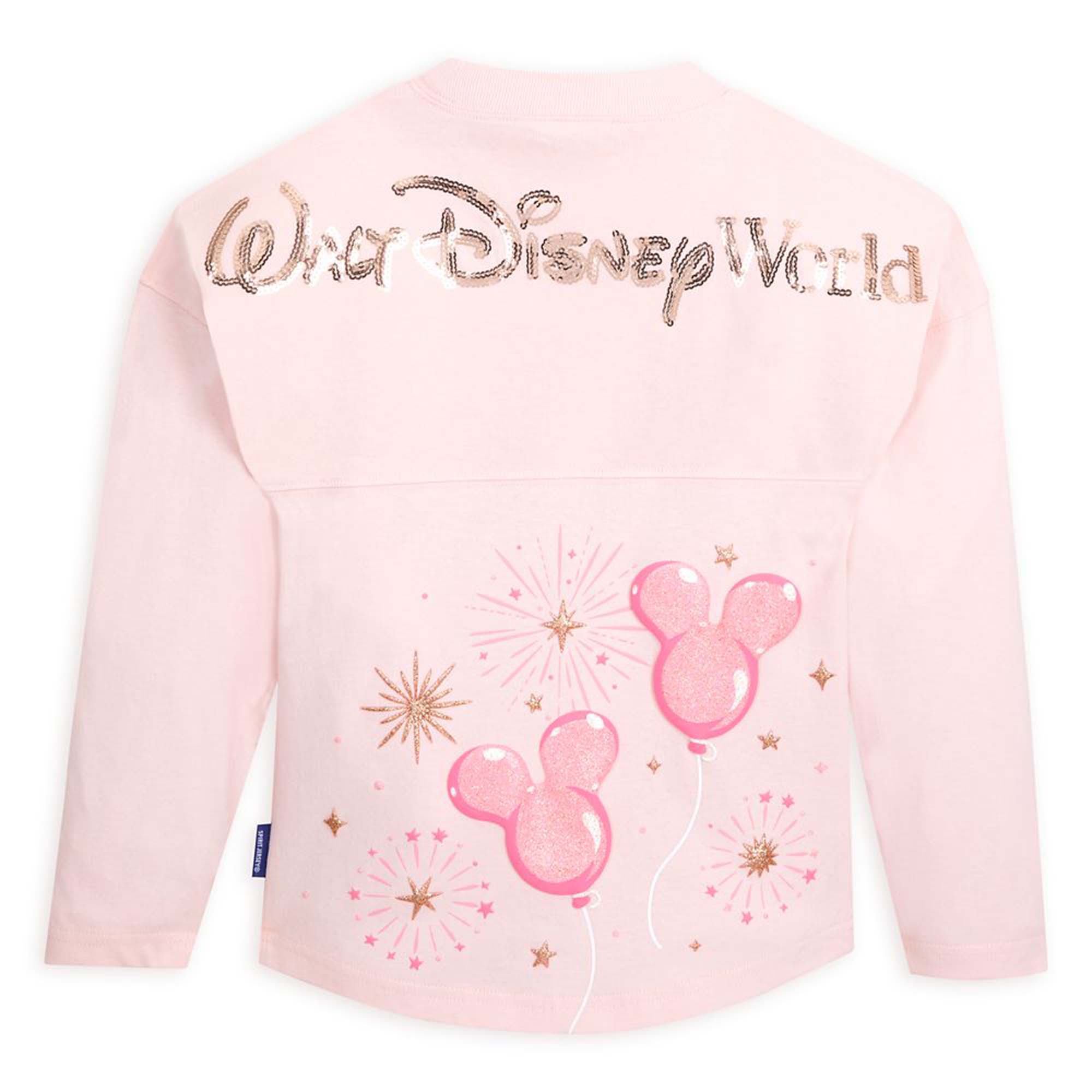 Disney Adult Spirit Jersey Walt Disney World Mickey Balloons