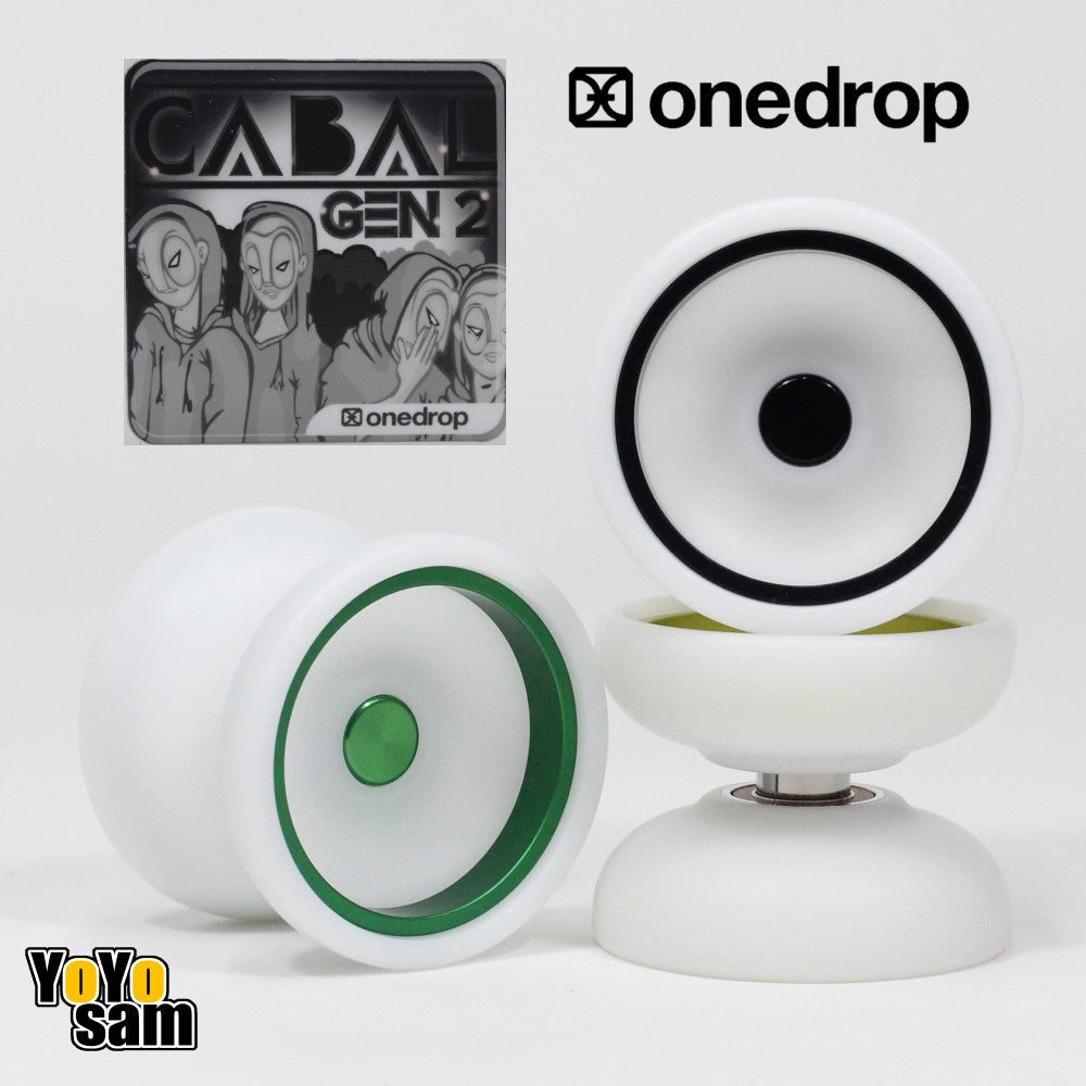 One Drop Cabal Gen 2 Yo-Yo - POM Delrin YoYo with Aluminum Weight