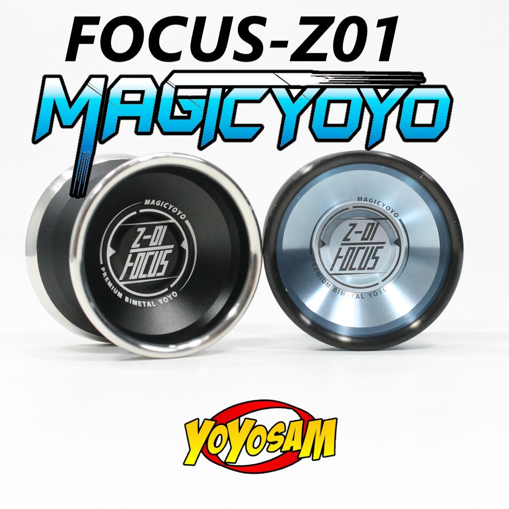 MAGICYOYO FOCUS Z01 Yo-Yo - BI-METAL YoYo - 6061 Aluminum with