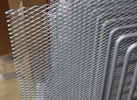 鉄 溶融亜鉛メッキ エキスパンドメタル 切り売り 小口販売加工 | 金属