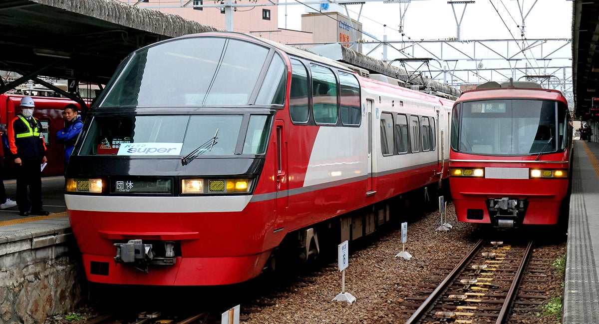 名鉄「パノラマスーパー」 逆転編成で運行：地域ニュース : 読売新聞