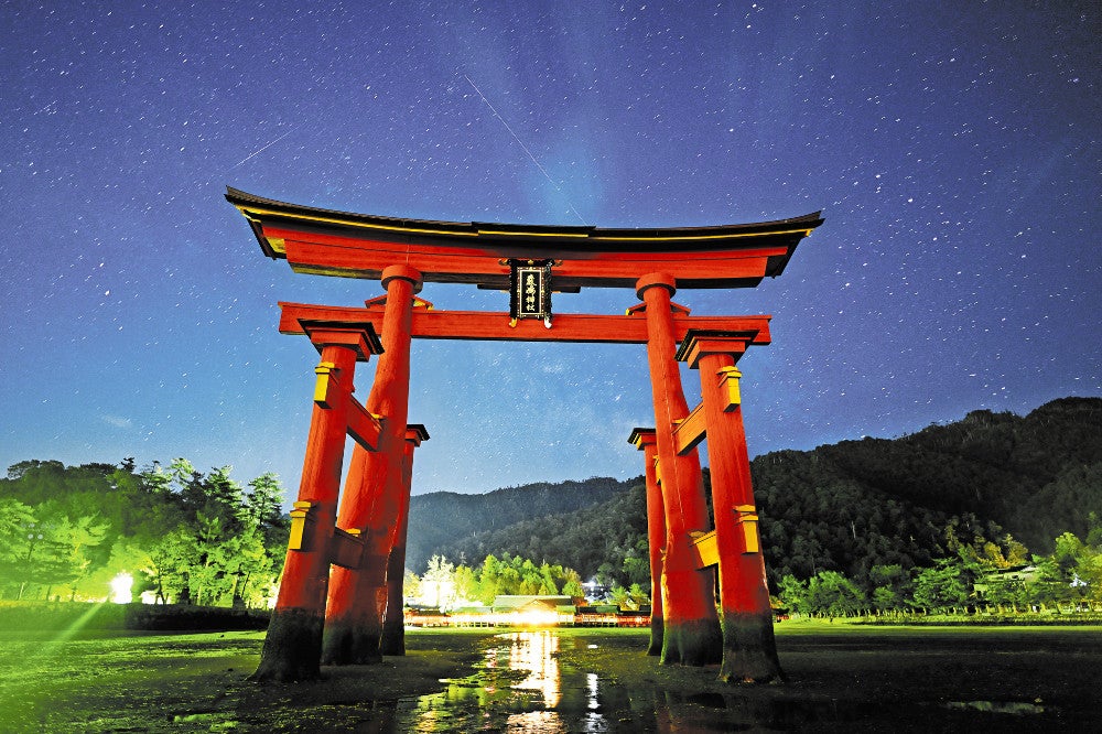 静寂 際立つせせらぎ…宮島（広島県廿日市市） : 読売新聞