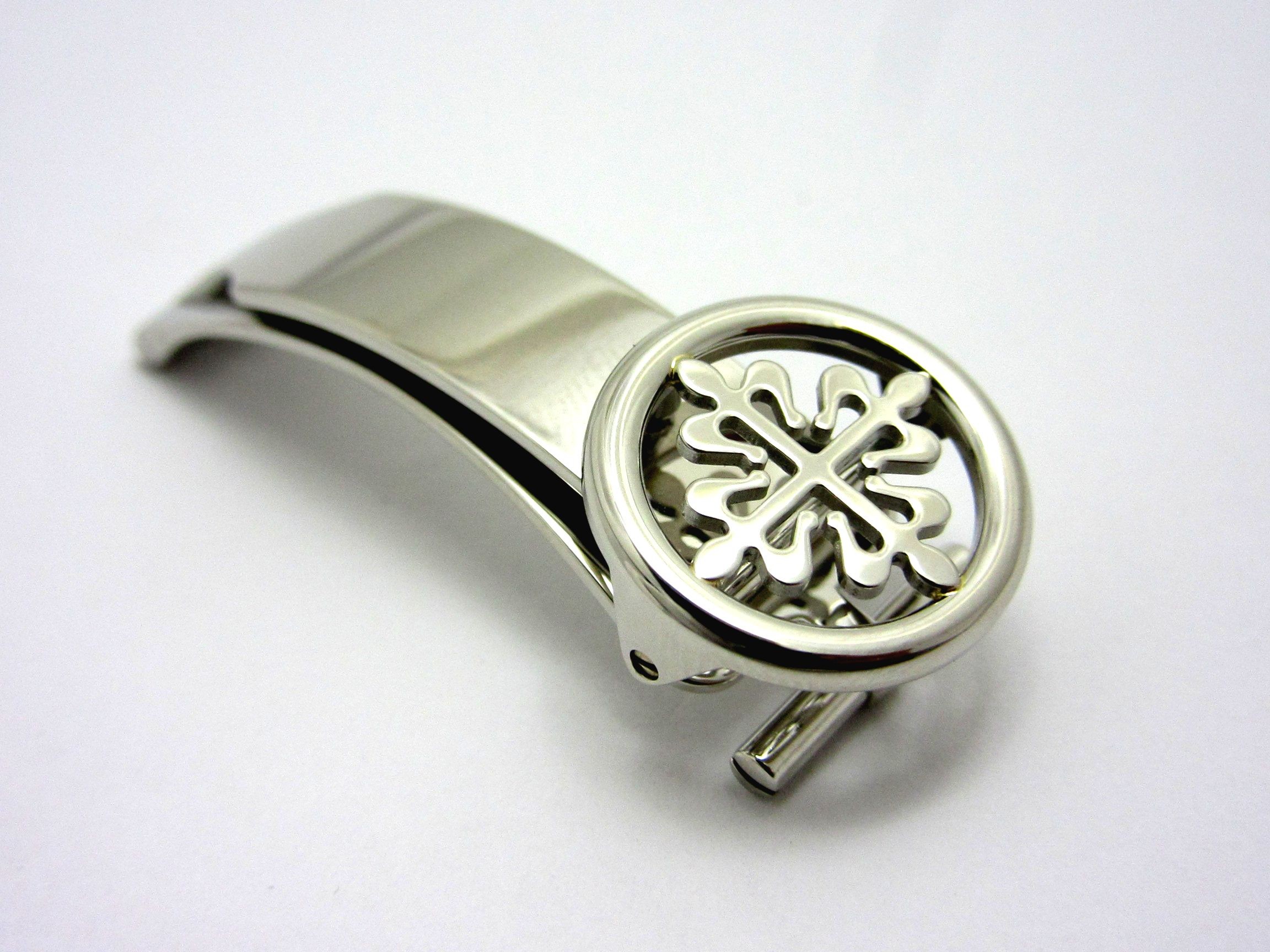 パテックフィリップ ”純正 PT950無垢製 カラトラバ十字” 14mm幅用