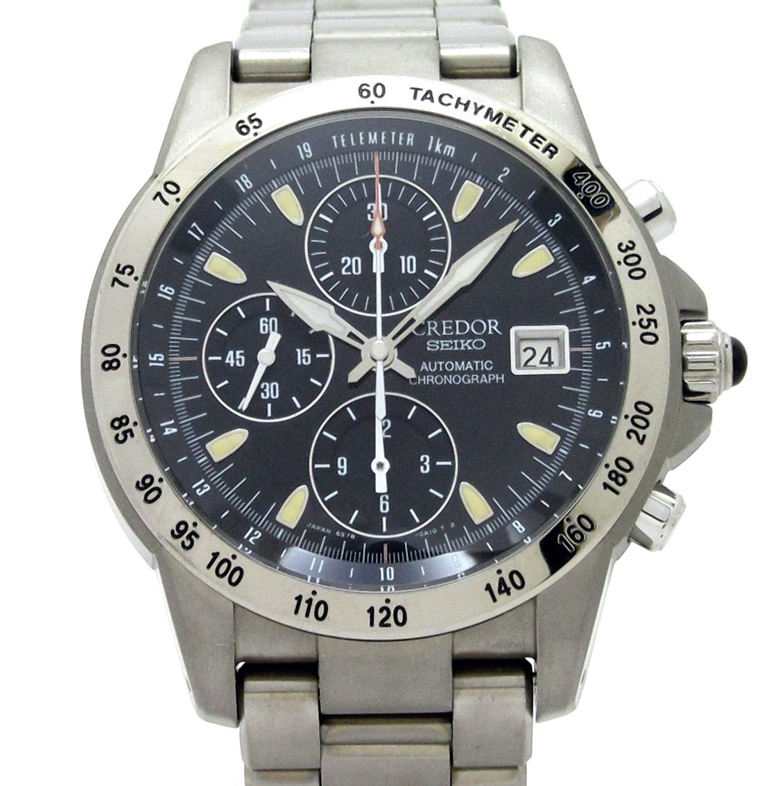 SEIKO セイコー ”クレドール フェニックス” 自動巻クロノグラフ