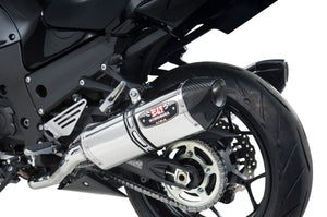 Yoshimura ZX-14R 12-23 R-77 Slip-On Dual Exhaust w/ Stainless