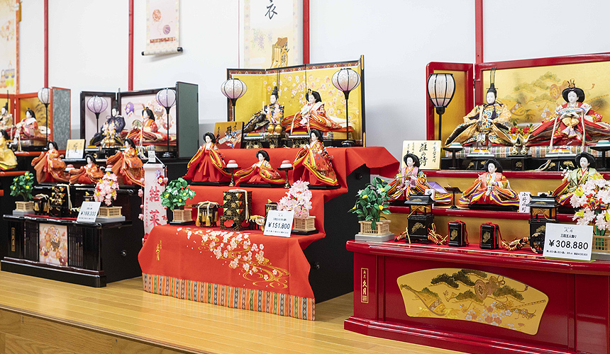 雛人形｜八幡屋人形センター｜長野県の久月・吉徳の特約代理店