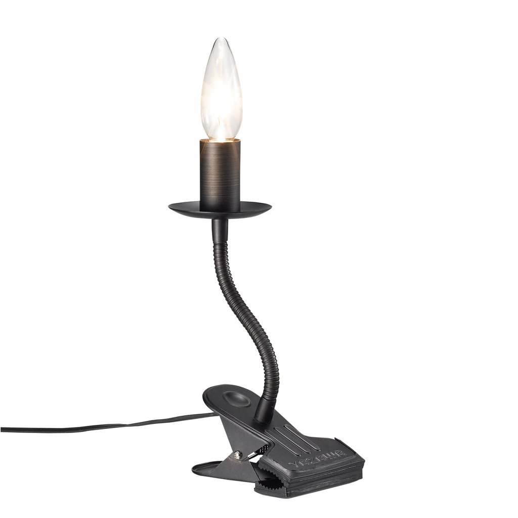 演出系 アンティーク調クリップライト（ランプ別売）1灯｜YAZAWA