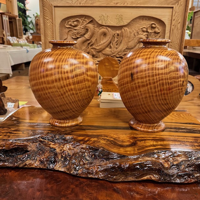 屋久杉超虎杢壺