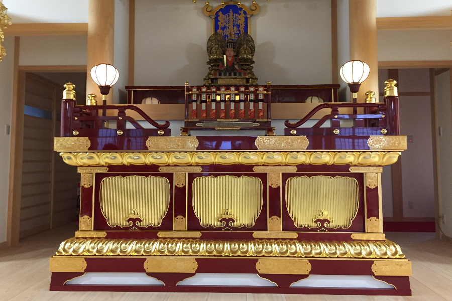 荘厳仏具 製作過程 事例 ： 須弥壇 | 山本仏具店
