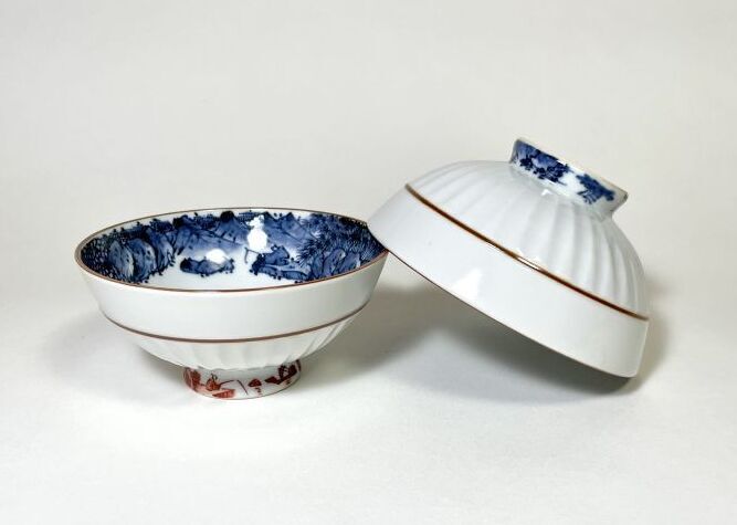 京焼・清水焼 ご飯茶碗 中渕山水 （なかふちさんすい）｜京焼・清水焼