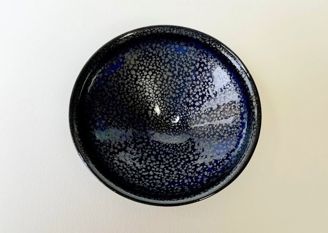 清水焼 鎌田幸二 作 盃 油滴天目 （ゆてきてんもく）｜清水焼・陶器の