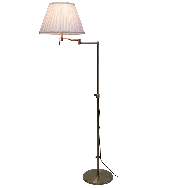 引き取り可】 シンプルな布製シェードのフロアスタンド家財便 シンプル