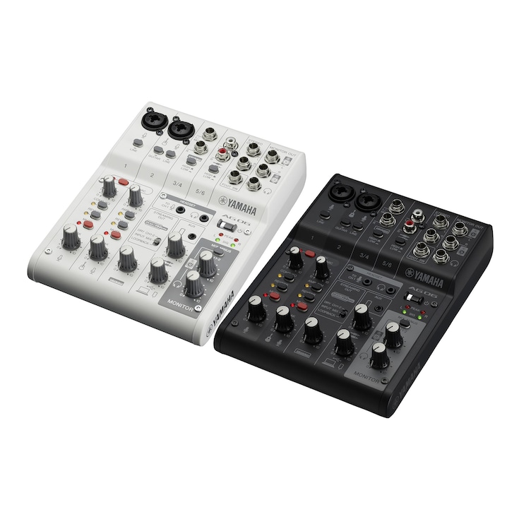 AG06MK2 6-Channel Loopback USB Mixer Specs - Yamaha USA