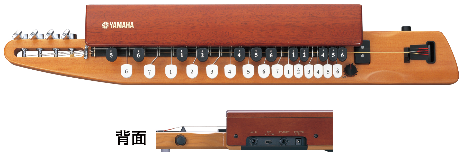 大正琴＆ヴィオリラのしくみ:ヴィオリラのしくみ - 楽器解体全書