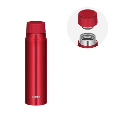 THERMOS サーモス 【保冷専用】保冷炭酸飲料ボトル 0.5L (レッド
