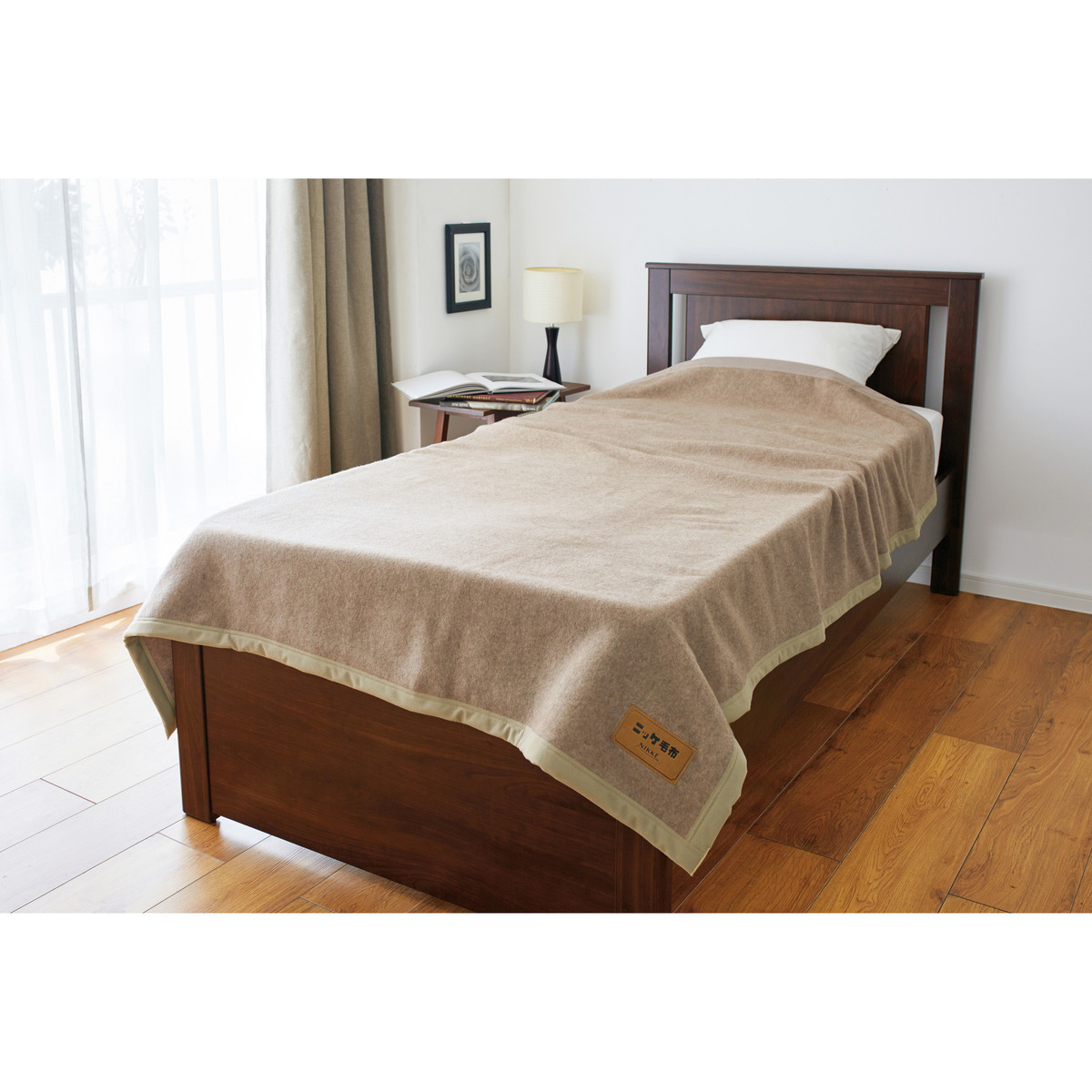 ニッケ】カシミヤ毛布【約140×200cm】 | かぜとゆきオンラインショップ