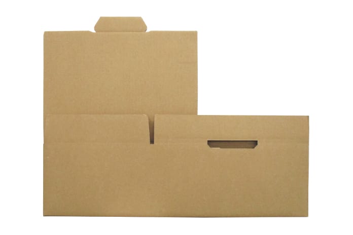 80サイズダンボール ワンタッチ式（茶）50枚QF対応 | ネコハコ