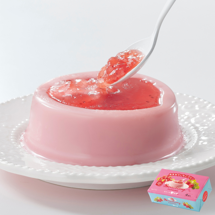 あまおういちごプリン 4個入｜【公式】やまやコミュニケーションズ_