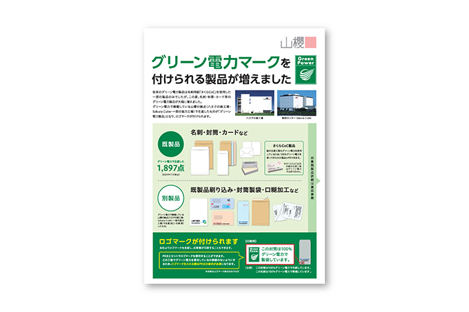 グリーン電力製品 | 株式会社山櫻