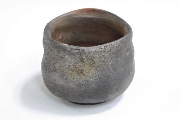 柳瀬美術店 / 中村六郎「備前酒呑-4」共箱[NAKAMURA Rokuro]Sake cup