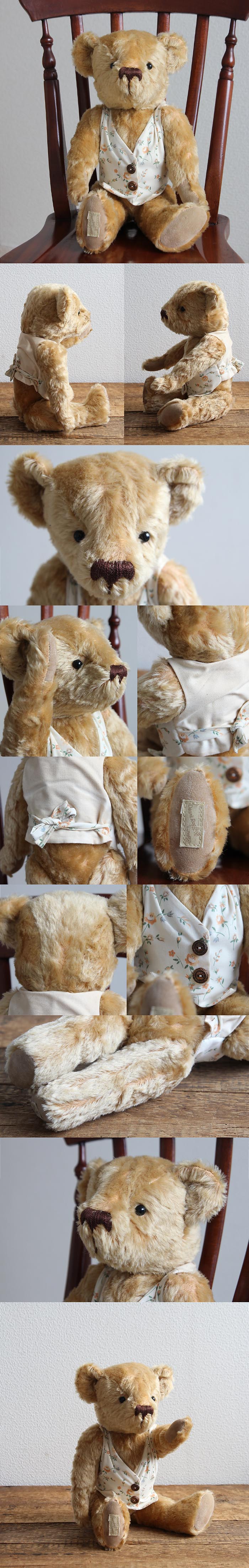 イギリス アンティーク テディベア ぬいぐるみ クマ DEANS RAG BOOK