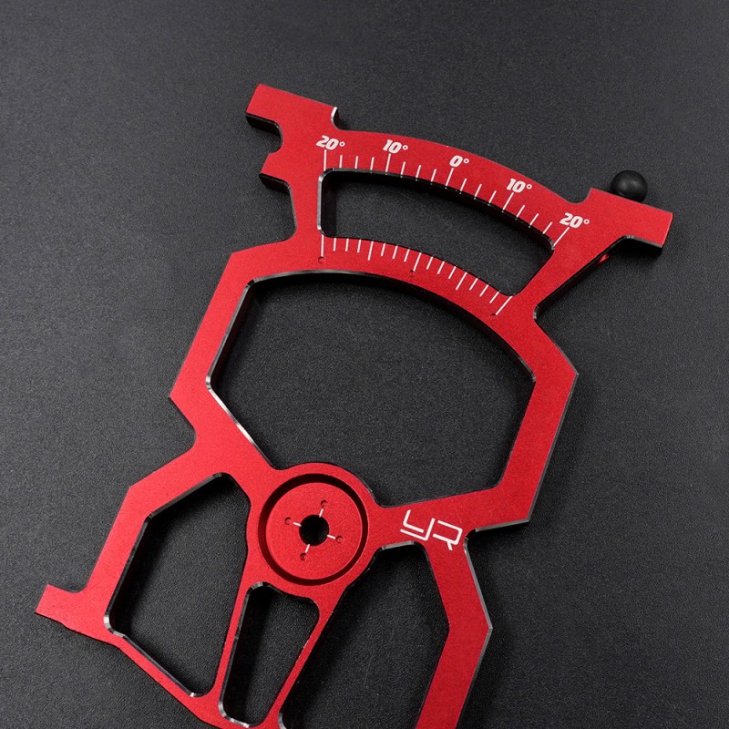 Yeah Racing Universal Set Up System Ver.2 For 1/10 On Road Red