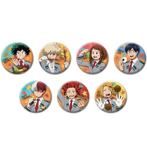AGF限定僕のヒーローアカデミア トレーディング缶バッチ 全7種