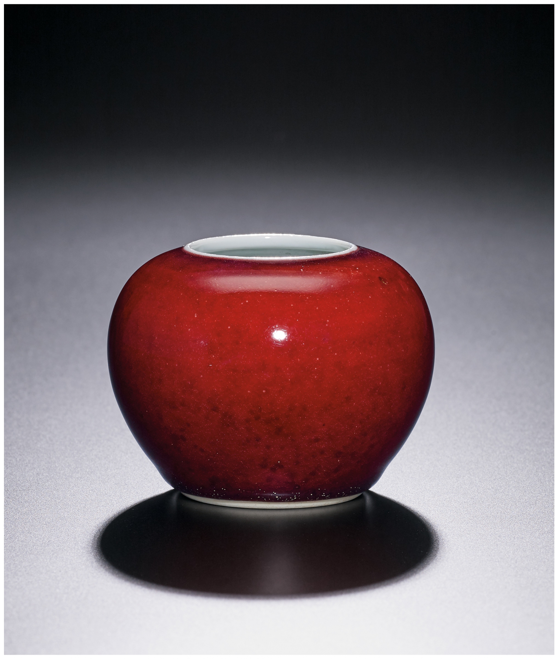 清紅釉蘋果尊-宇珍國際藝術| Yu Jen Taipei重要中國瓷雜工藝精品編號656