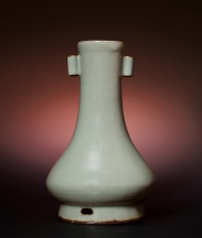 官窯青瓷貫耳瓶-宇珍國際藝術| Yu Jen Taipei東瀛秘藏:久手堅憲二中國