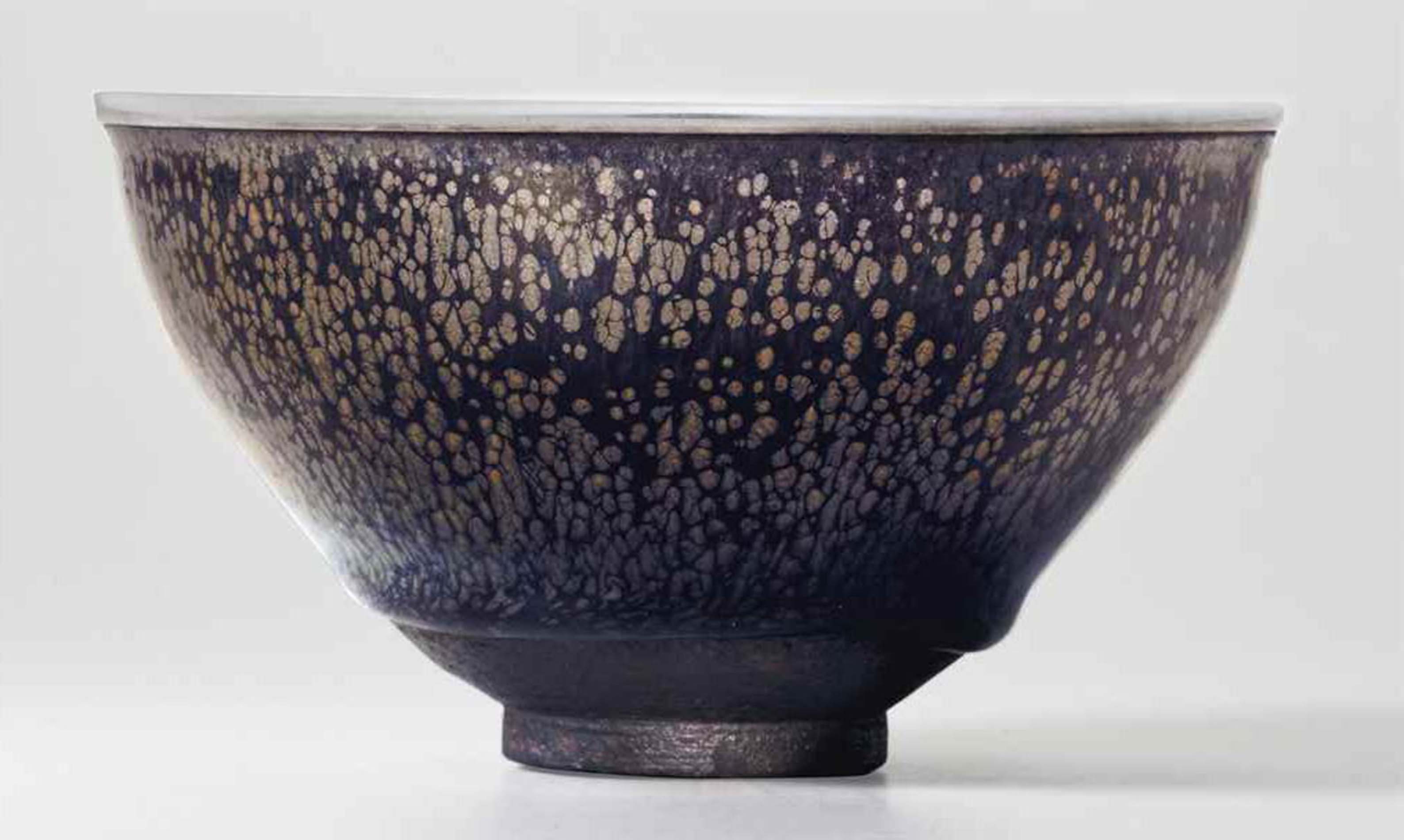 宋建窯黑釉油滴盞| 宇珍國際藝術| Yu Jen Taipei