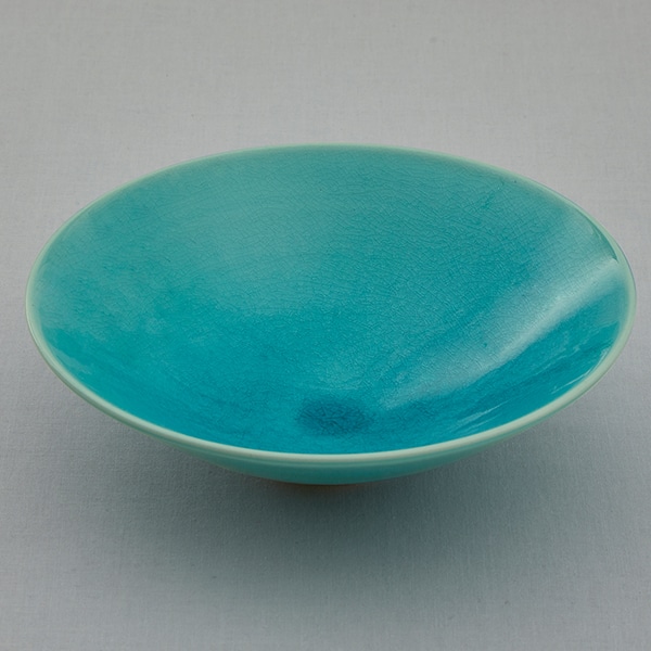 信楽焼 トルコ釉 平鉢｜鉢・ボウル｜料理家 栗原はるみ レシピ