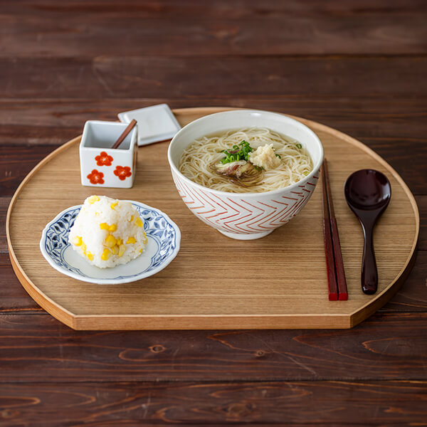 木製半月両面盆｜トレー・おぼん・コースター｜料理家 栗原はるみ