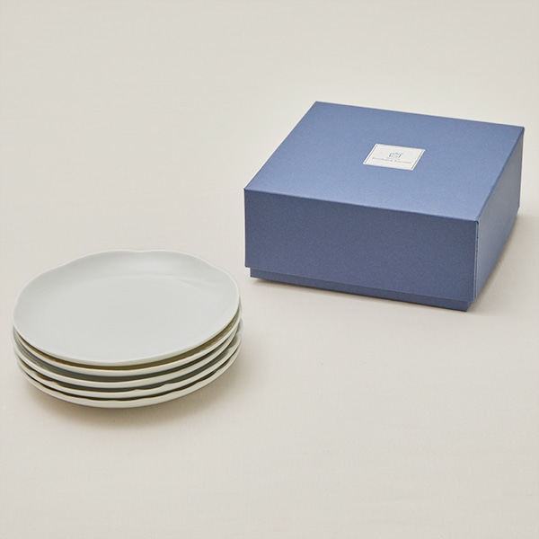 フラワープレート16cm 5枚セット｜皿・プレート｜料理家 栗原はるみ