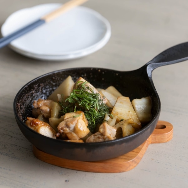 南部鉄器 小笠原陸兆 ミニパン19㎝｜鉄器｜料理家 栗原はるみ レシピ