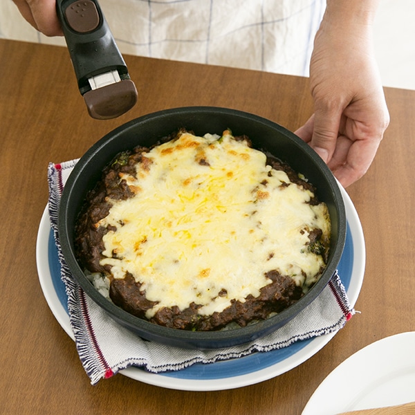 WEB限定セット】着脱ハンドルフライパン3点セットとフライパンカバーの