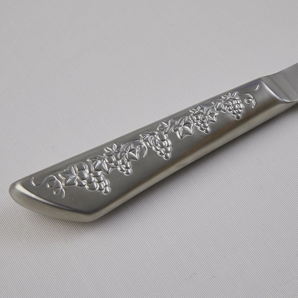 ゆとりの空間×TOJIRO PRO複合材ぶどう柄キッチンナイフ L｜包丁